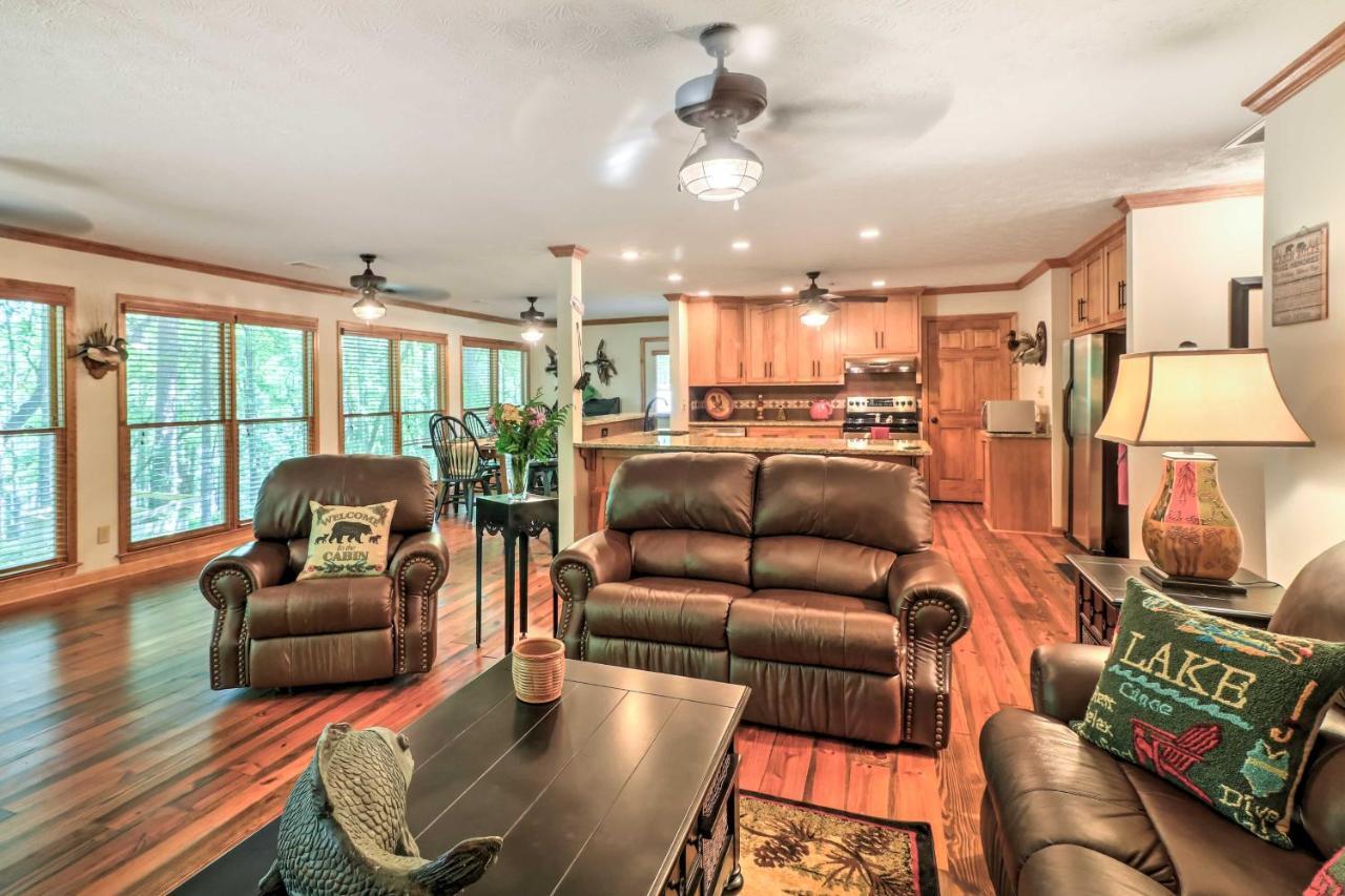 Waterfront West Point Lake Cabin With Private Dock! Whitewater Woods Exterior photo
